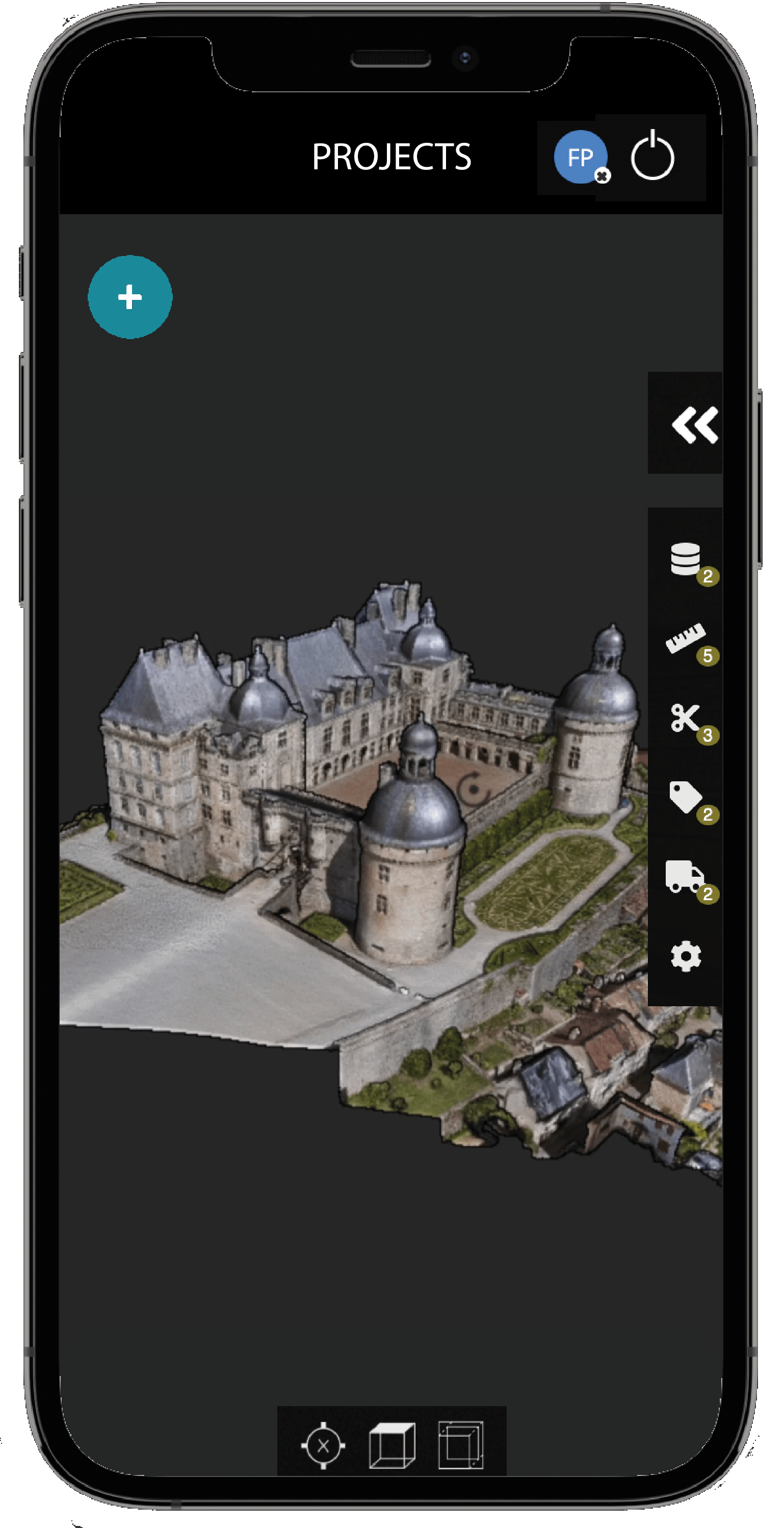 contact us - Castle in Flyvast application